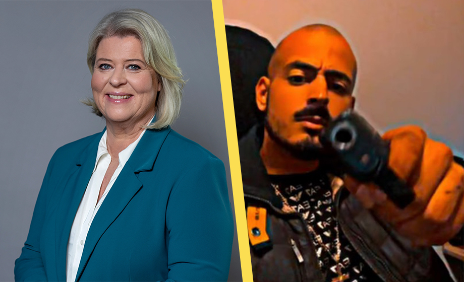 Socialtjänstministern huserar gängkriminell