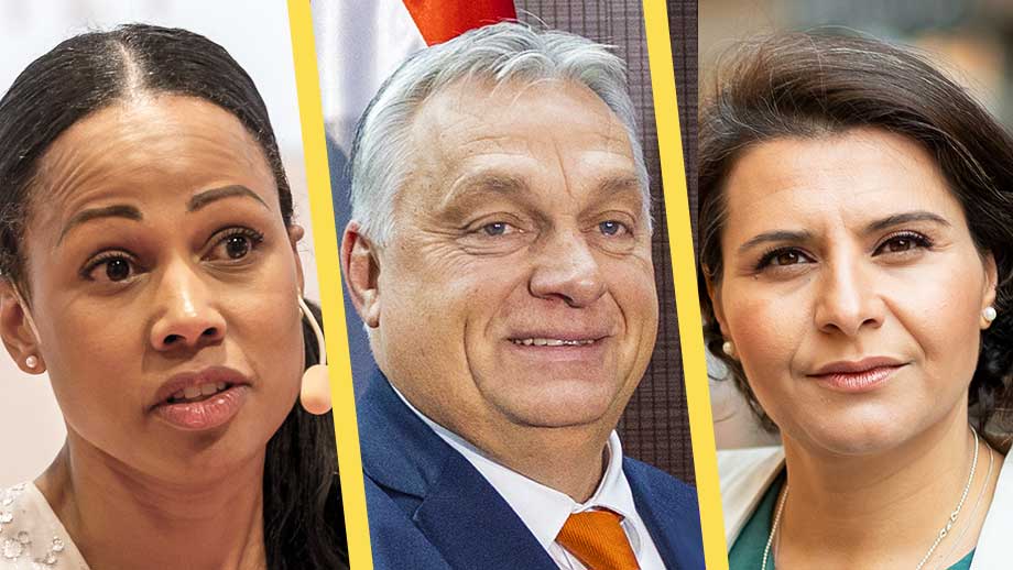 Svordomar och personangrepp mot Orban från MP och C