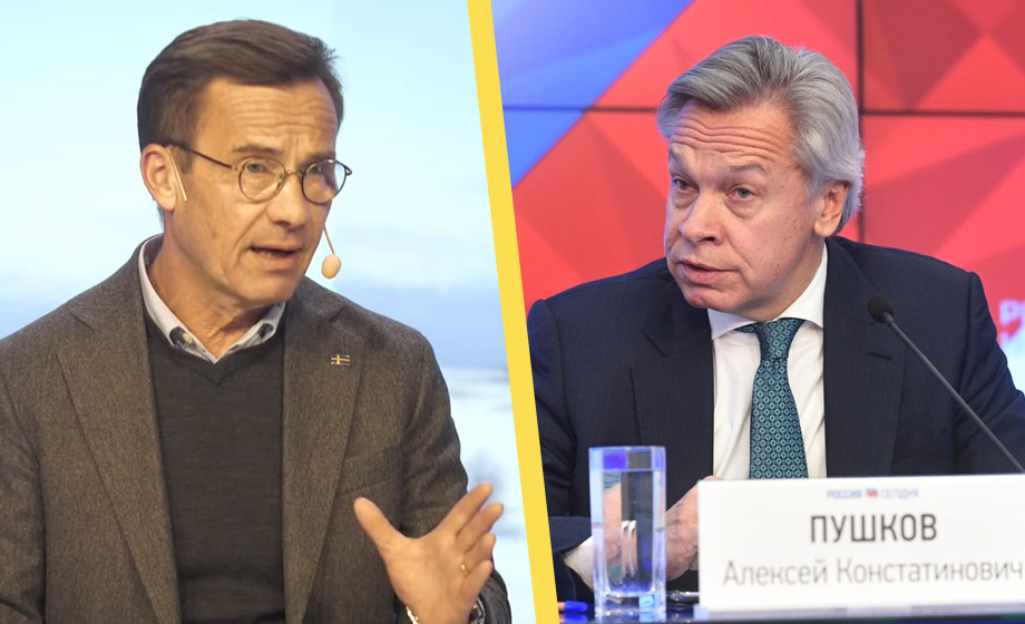 Rysk senator: Sverige ”drömmer om krig”