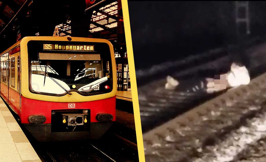 Afghan idkade självbefläckelse på spåret – stoppade trafiken