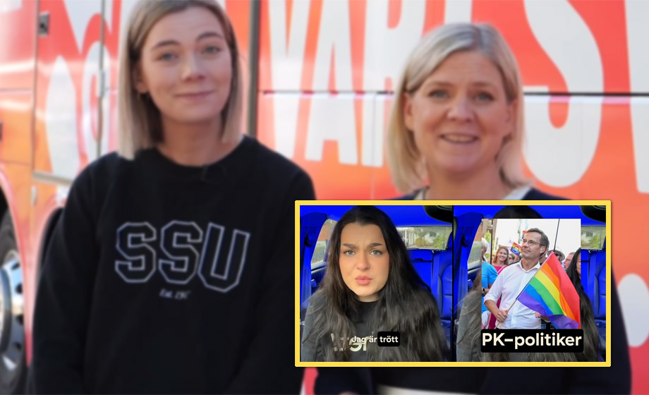 SSU i sociala medier-video: ”Tröttnat på PK-politiker”