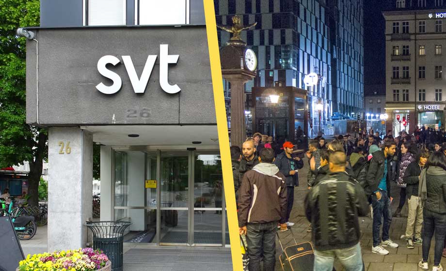 Statstelevisionen växlar upp propagandan om ’ensamkommande’