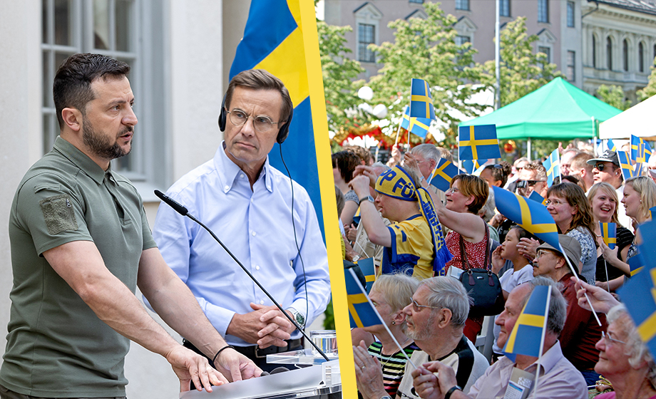 Så många svenskar vill se fredslösning i Ukraina