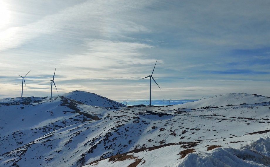 Vintern stort problem för vindkraften