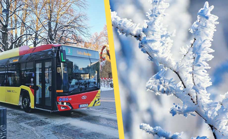 Fortsatta problem med elbussar som står still i kylan