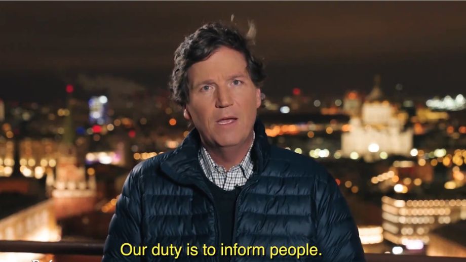 Tucker Carlson om Putin-intervjun: ”Vi är journalister – det är vår plikt att informera folk”