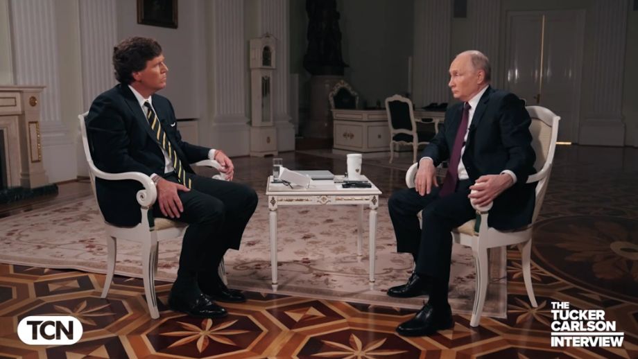 Se Tucker Carlsons intervju med Putin