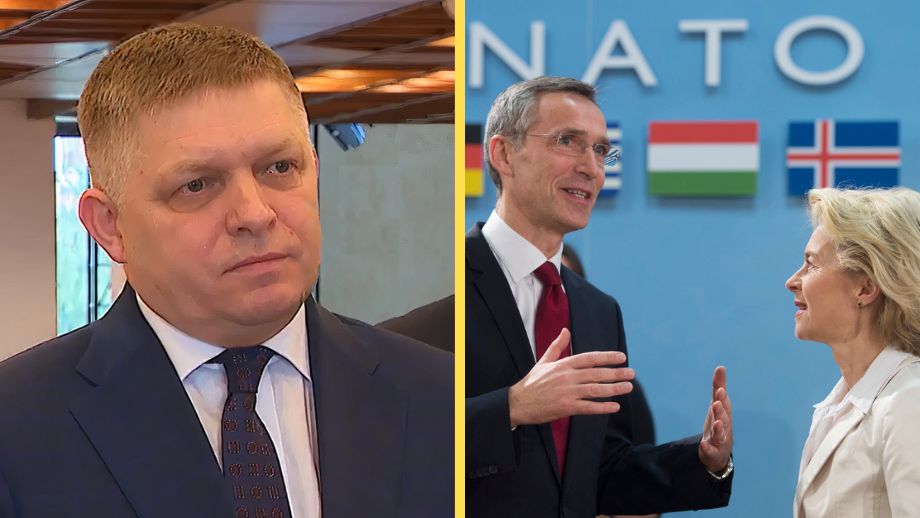 Slovakien: EU och Nato vill skicka trupper till Ukraina