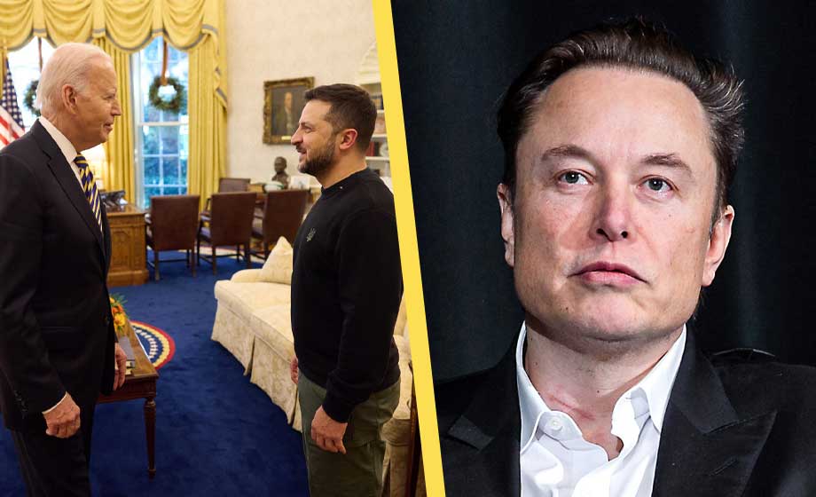 Elon Musk: Stoppa köttkvarnen i Ukraina