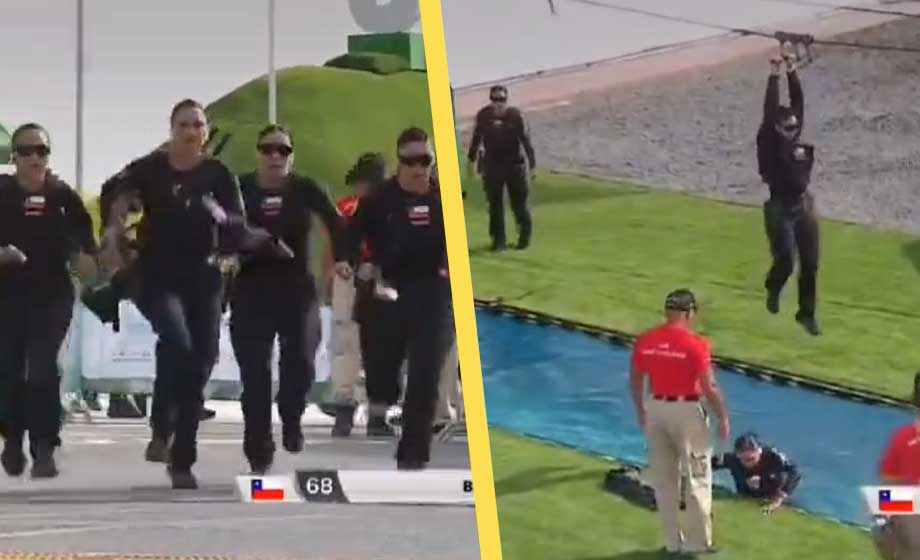 Kvinnolag deltog i polistävling – slutade i katastrof