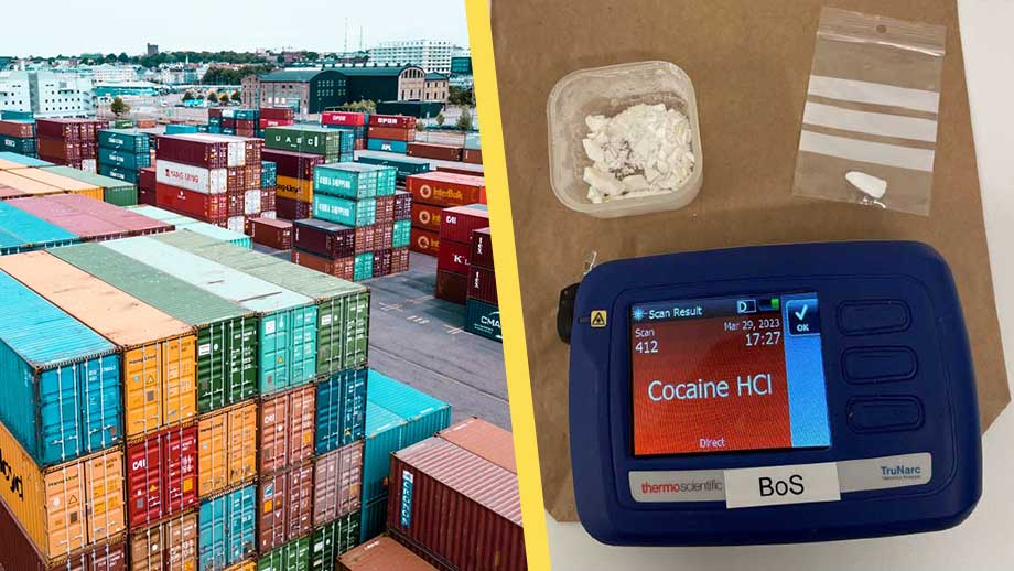 Hamnarbetare i maskopi med gängkriminella