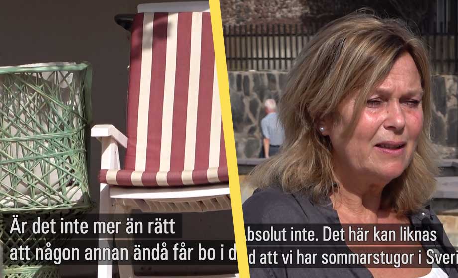 SVT-reporter om ockuperad bostad: Inte mer än rätt