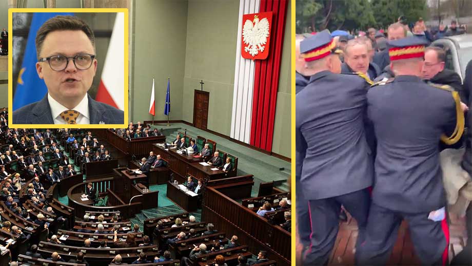 Lag och rättvisas ledamöter släpptes inte in i parlamentet