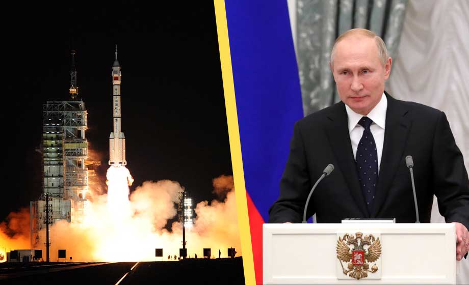 Varningen: Ryssland vill placera kärnvapen i rymden