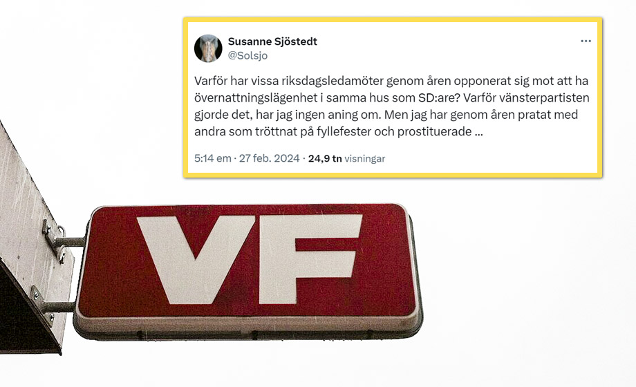 S-tidningens attack på SD: ”Fyllefester och prostituerade”