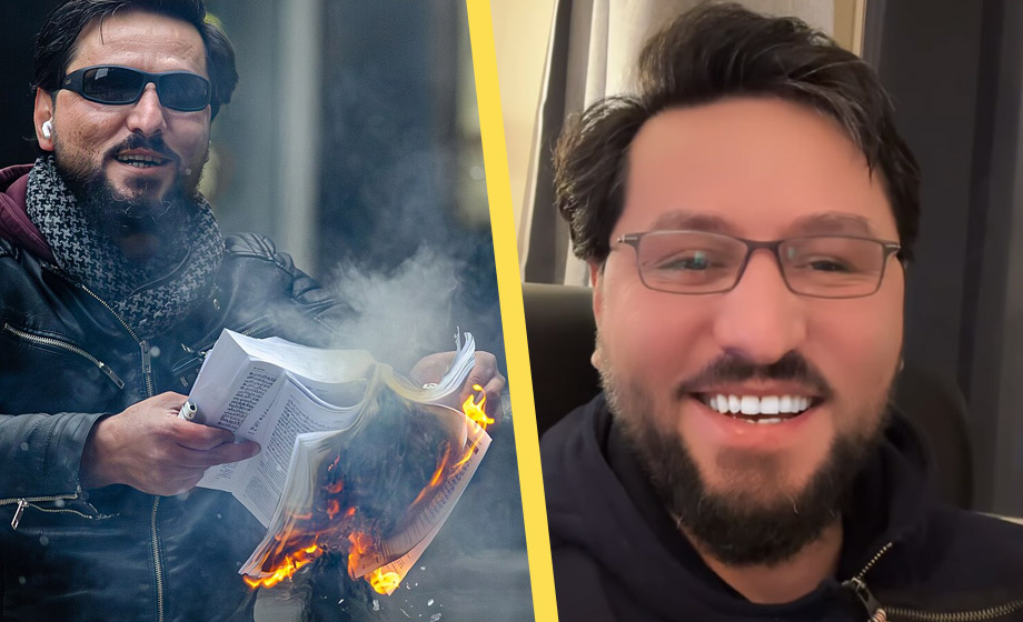 Salwan Momika ljög och fick asyl – eldade koranen och får stanna