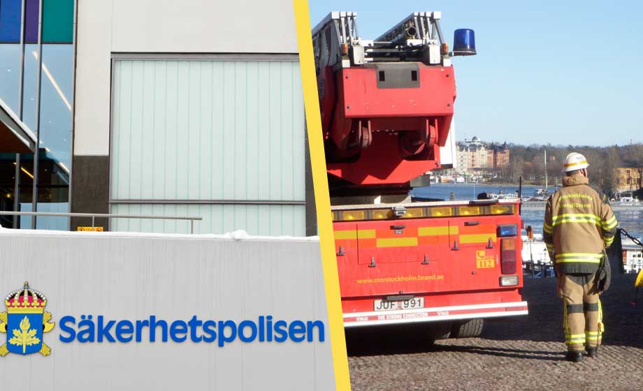 Larm om stridsgas hos Säpo – flera till sjukhus