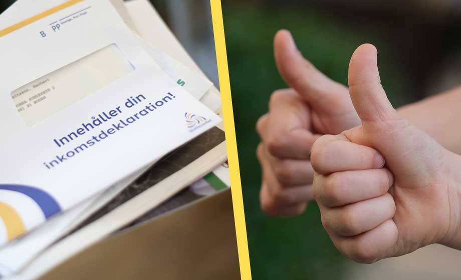 Hög skattemoral bland svenska folket