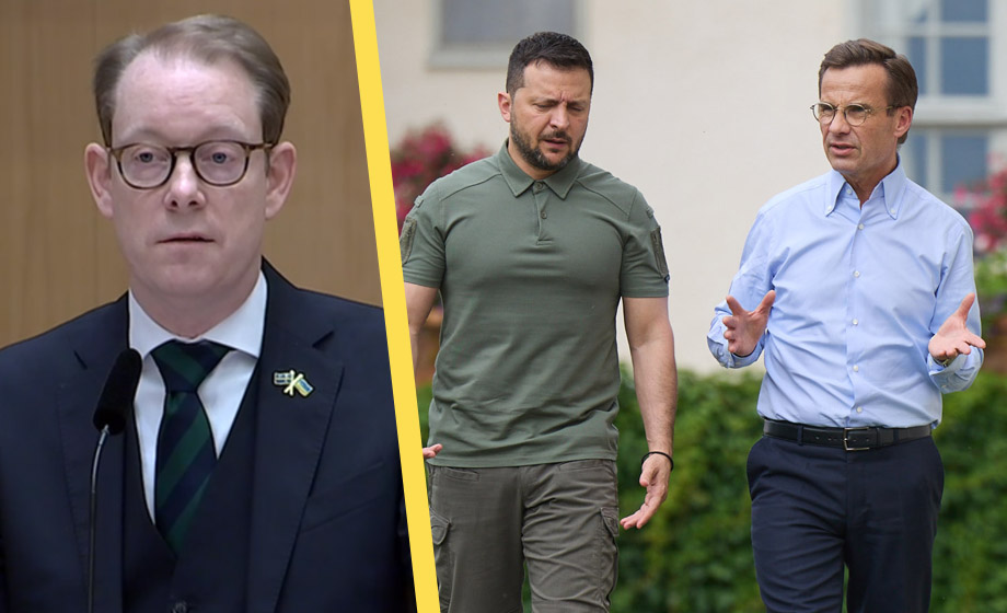 ”Vår främsta prioritering kommer självklart vara stödet till Ukraina”