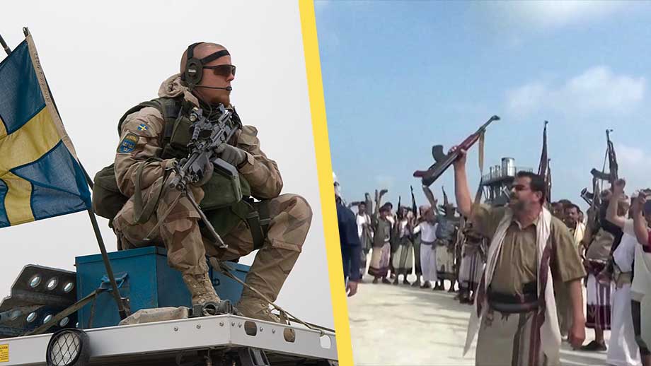 Regeringen vill skicka soldater till Röda havet