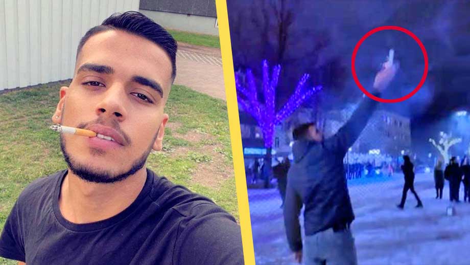 Taha sprängde bort flickas öga i fyrverkeriattack – UTVISAS