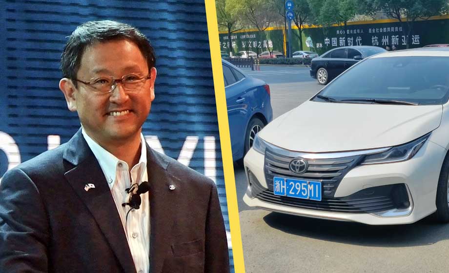 Toyota-topp varnar för att gå över helt till elektriskt