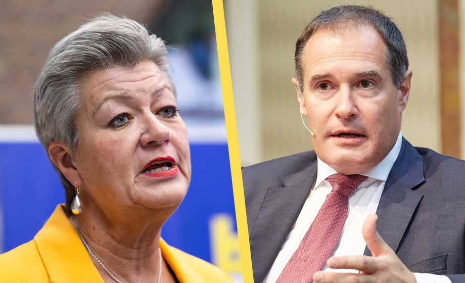 Ylva Johanssons order till EU:s gränschef: ”Ta in migranter och välkomna dem”