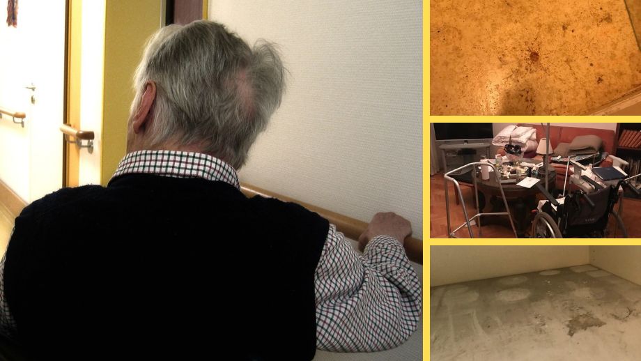 Hade hemtjänst sex gånger om dagen – levde ändå i smuts, avföring och stök