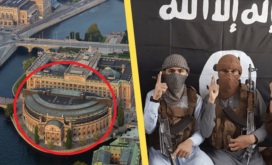 IS-afghaner planerade terrordåd mot riksdagen – greps på tisdagen