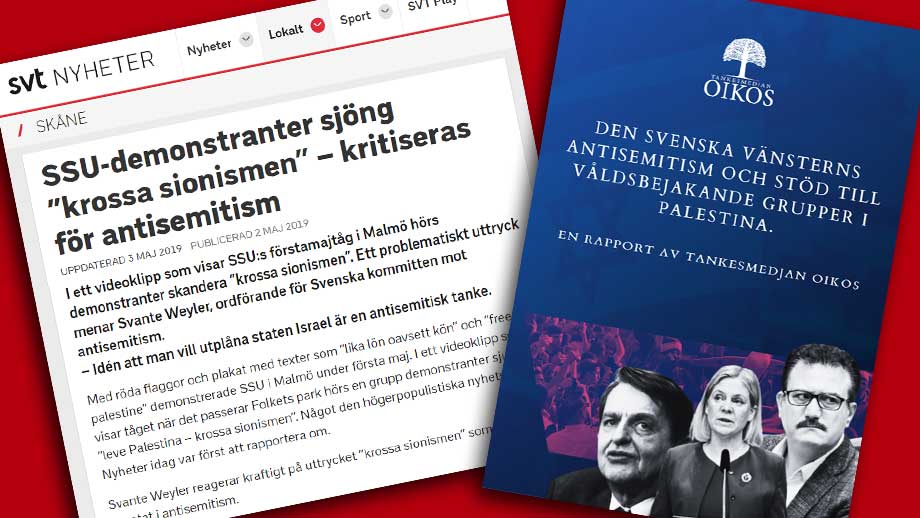Rapport: ”Svenska vänsterns antisemitism sticker ut”