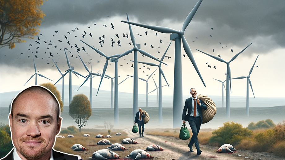 Ekeroth: ”Vindkraftsindustrin suger ut skattebetalarna”