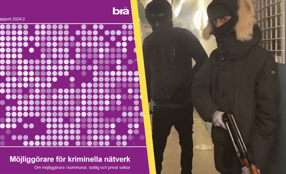 Brå: Hela samhället infiltrerat av kriminella klaner