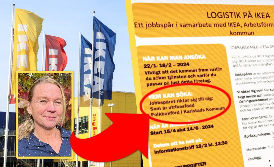 AVSLÖJAR: Svenskar inte välkomna när Ikea söker sommarjobbare