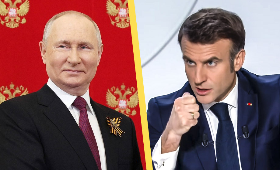 Macron orubblig i krigshotet mot Putin: ”Presidenten bestämmer”