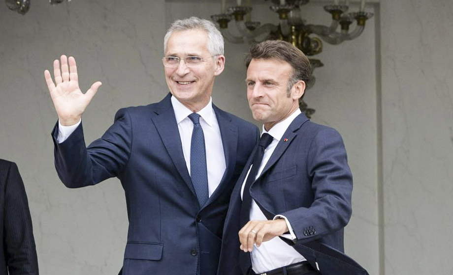 Macrons chockbesked: ”Ingen gräns” för kriget mot Ryssland