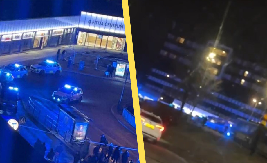 Man ihjälskjuten i Fittja