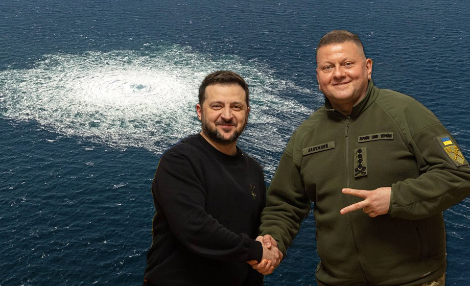 Fransk media: Ukrainas tidigare ÖB beordrade Nord stream-attentat