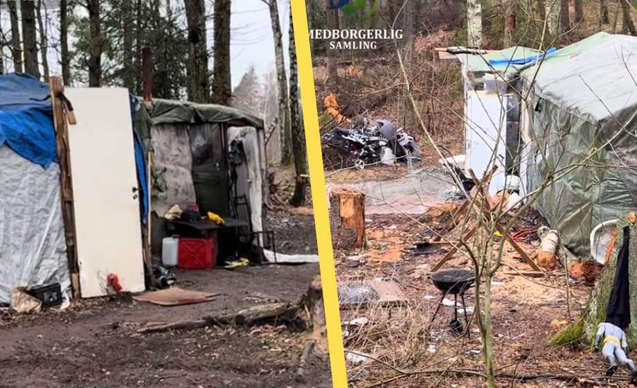 Stockholms största tiggarläger firar tio år – kommunen gör inget