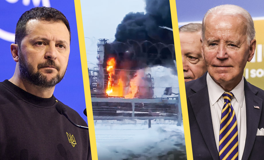 USA till Ukraina: Sluta bomba ryska oljeraffinaderier