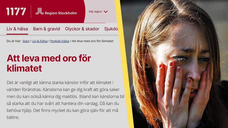 Vårdguiden 1177 startar rådgivning för personer med klimatångest