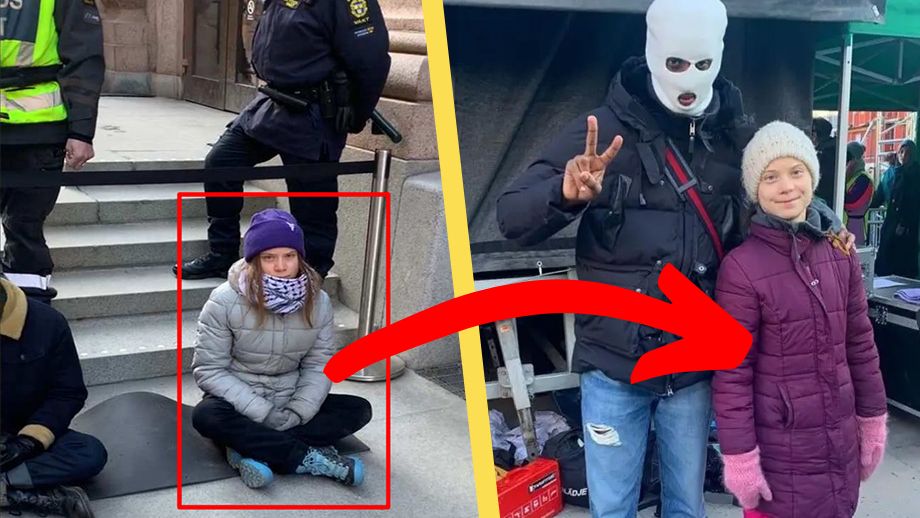 Läs Klimat-Gretas gangsterförhör med polisen