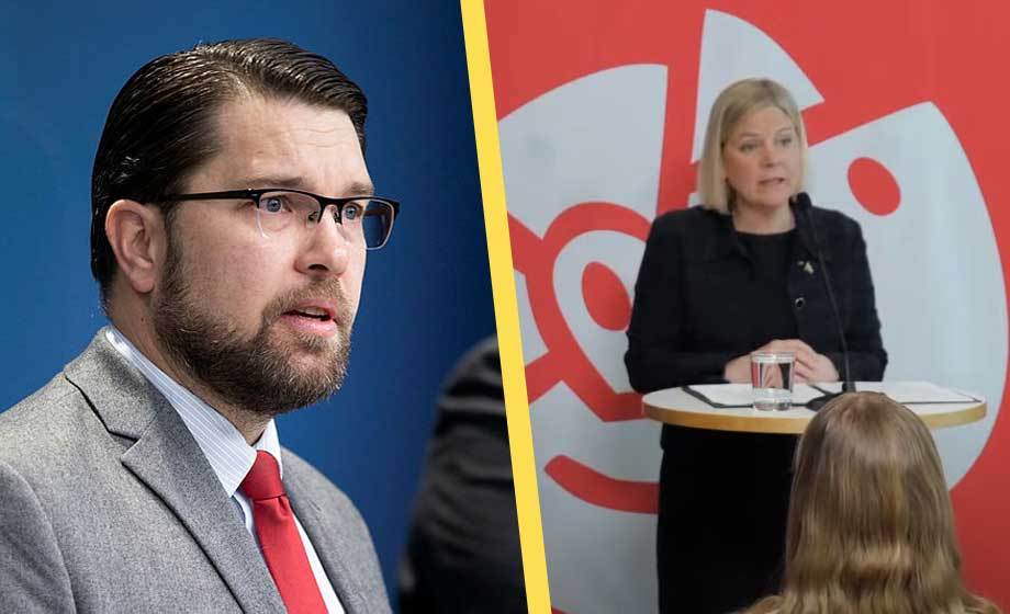 Magdalena Andersson utser SD till huvudmotståndare i EU-valet