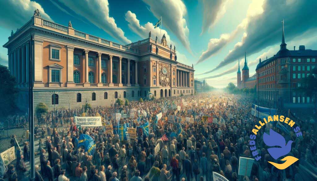 Tvärpolitisk manifestation för Sveriges suveränitet