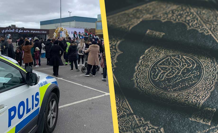 Polisen deltog i muslimskt firande: ”Eid Mubarak”