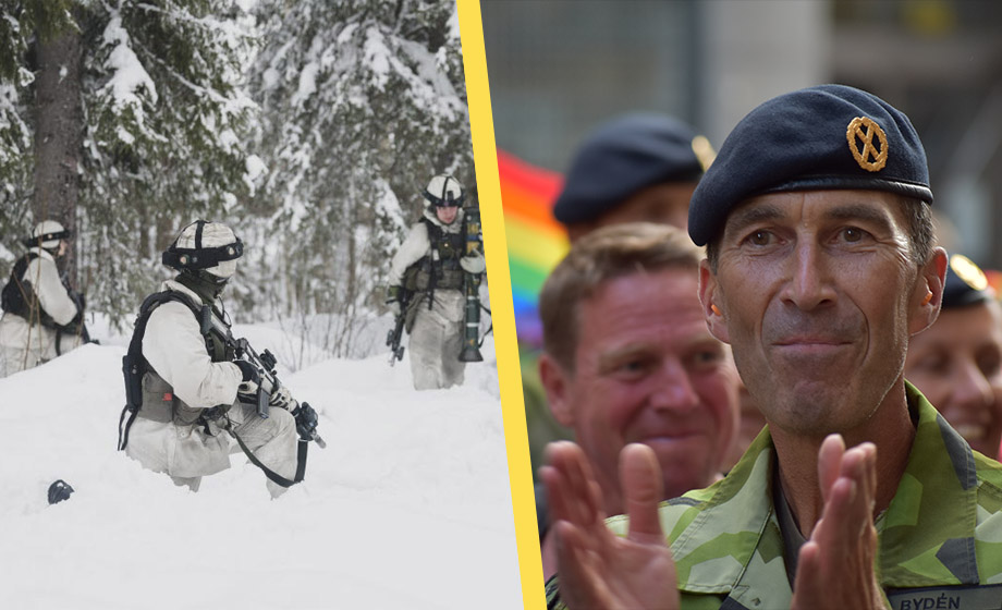 ÖB Micael Bydén: Sverige ska vara vid fronten