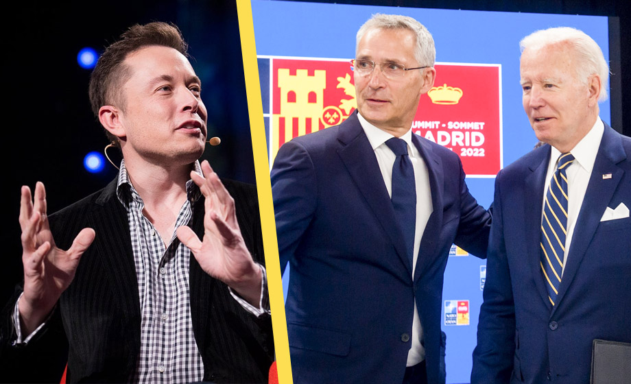 Musk: Västvärlden – inte Ryssland – försöker påverka via X