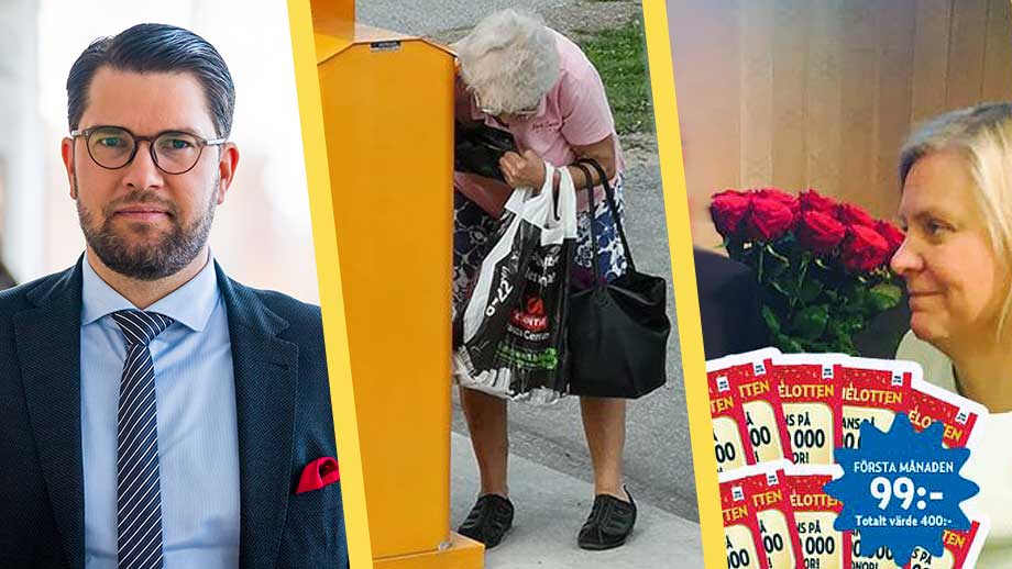 SD och regeringen går vidare med förbud mot partilotterier