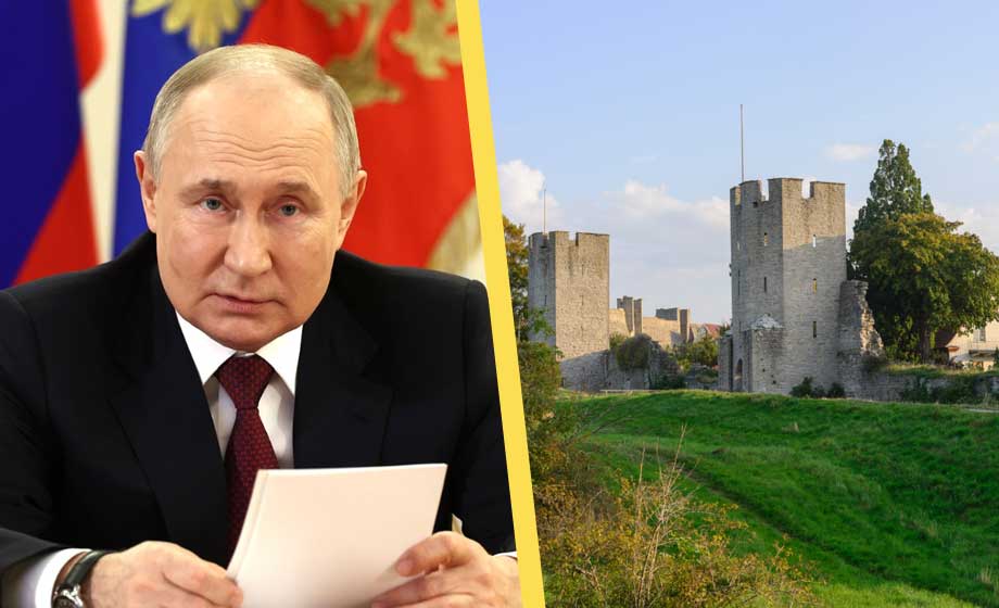 Ryssland rasar över uppgifter om gotländsk Natobas