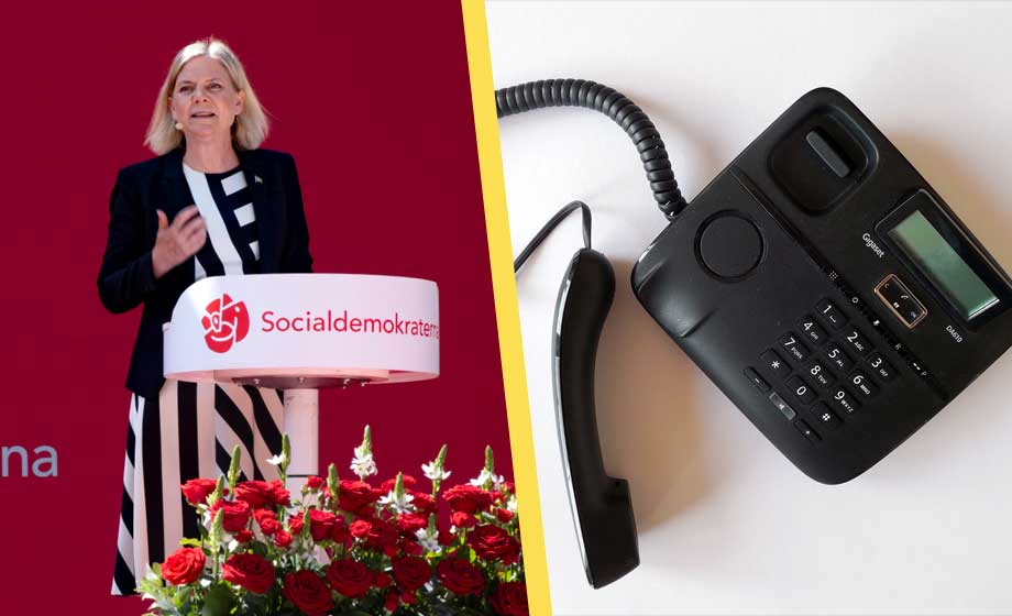 Socialdemokraternas lotteriförsäljning fortsätter via telemarketingbolag