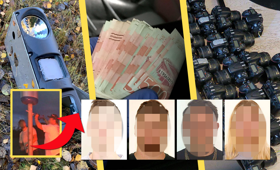 Liga stal fartkameror för miljoner – nu åtalas sju